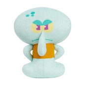 SpongeBob SquarePants 7-inch Small Plush Squidward Stuffed Animal, Kids Toys for Ages 3 Up, Basket Stuffers and Small gifts by Just Play