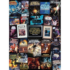 Buffalo Games - Star Wars Video Game Cover Collage - 1000 Piece Jigsaw Puzzle