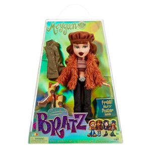 Bratz Original Fashion Doll Meygan With 2 Outfits And Poster (Pack Of 1)