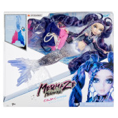 Mermaze Mermaidz? Winter Waves Nera? Mermaid Fashion Doll With Color Change Fin, Glitter-Filled Tail And Accessories