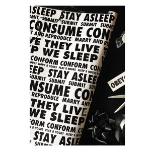 They Live Premium Wrapping Paper 30 x 96 Inches