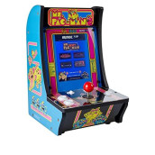 Arcade 1Up Arcade1Up 5-Game Micro Player Mini Arcade Machine: Ms. Pac-Man Video Game - Fully Playable Electronic Games - Color Display - Speaker - Volume Button