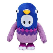 Fall Guys Moose Toys Pigeon Bean Skin Official Collectable 8" In A Pigeon Skin Costume Cuddly Deluxe Plush Toy From The Ultimate Knockout Video Game - 5 Characters To Collect Series 1