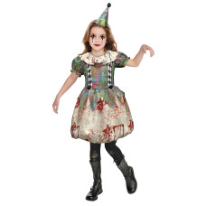 clown girls costume child Size 57