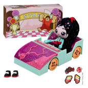 Sweet Seams Disney 6" Soft Rag Doll Pack - 1Pc Toy | Vanellope Doll And Car Playset