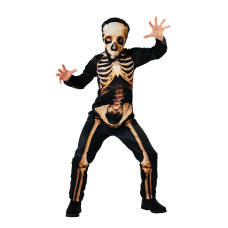 Skeleton child costume Size 810