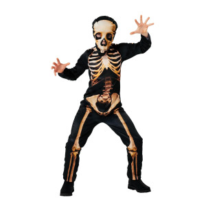 Skeleton child costume Size 810