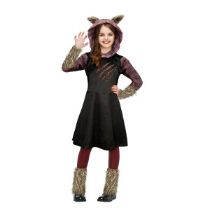 Werewolf girls costume child Size 57