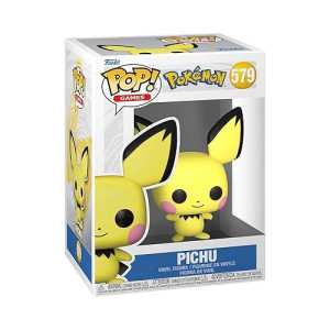 Funko Pop! Games: Pokemon - Pichu - Collectable Vinyl Figure - Gift Idea - Official Merchandise - Toys For Kids & Adults - Video Games Fans - Model Figure For Collectors And Display