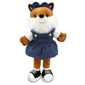 Plushible Animal Hand Puppets - Puppet For Kids, Toddlers, Babies - Fits Small & Large Size Hands - Teaching, Therapy, Theater Show Time - Full Body Puppet With Legs - Girl & Boy Plush Toy - Fox