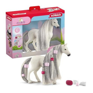 Schleich Horse Club Sofia'S Beauties Quarter Horse Mare Toy Horse Set For Girls And Boys With Brushable Hair And Accessories, 14 Pieces, Ages 4+