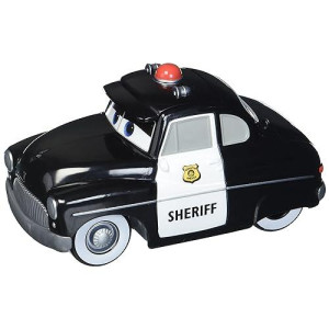 Disney Pixar Cars Track Talkers Sheriff Vehicle, 5.5-In Talking Movie Toy With Sound Effects, Collectible Character Car, Gift For Kids & Collectors Ages 3 Years Old & Up