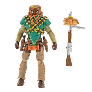 Fortnite Solo Mode Core Mancake, 4-Inch Highly Detailed Figure With Harvesting Tool, Multicolor