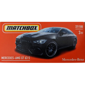 Matchbox Power Grabs Black Amg Gt63S 37/100