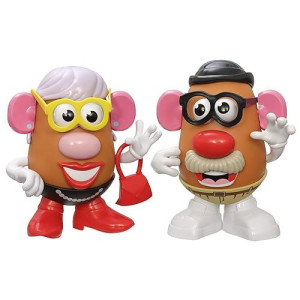 Mr Potato Head Potato Head Yamma And Yampa Toy For Kids Ages 2 And Up, Includes 24 Parts And Pieces, Creative Toys For Toddlers And Preschoolers
