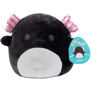 Squishmallows 8 Jaelyn The Black Axolotl - Official Kellytoy Plush - Cute And Soft Axolotl Stuffed Animal Toy - Great Gift For Kids