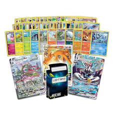 Lightning card collection 3 VmaxVstar Bundle no duplicates Includes Ultra Rare cards Rainbow Rare cards with a Deck Box