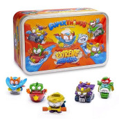 Superthings Extreme Riders Tin - 5 Exclusive Superthings With Metallic Effect
