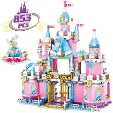 Girls Castle Stem Building Toys, House Building Kit For Girls, Princess Castle Building Set For Girls 6-12, Palace Building Toys For Kids 6 7 8 9 10 11 12, Best Gifts Presents For Christmas Birthday