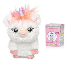 Yh Yuhung Talking Unicorn Plush Toy Repeat What You Say With Clear Voice Repeating Toy Unicorn Girls Recording Toy Unicorn Mimicking Toy
