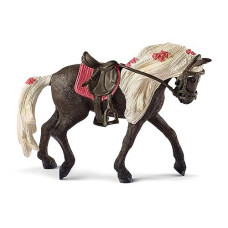 Schleich Horse Club Rocky Mountain Horse Show Mare Figurine - Horse Toy Set For Girls And Boys, Realistic Show Quality Animal Farm Experience And Accessories For Boys And Girls, Gift For Kids Age 5+