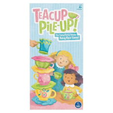 Educational Insights Teacup Pile-Up! Relay Game, Preschool Board Game, Gift For Kids Ages 4+