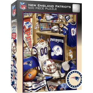 New England Patriots Locker Room 500 pc