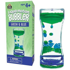 Green & Blue Liquid Motion Bubbler