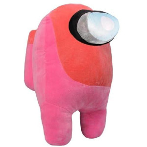 Baoerhui Among Plush Toys 24Inch Cute Plushies Us Stuffed Animal Toys With Bulging Eyes Wonderful Gifts For Game Fans Or Children Pink