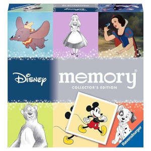 Ravensburger Disney Classics Collector'S Memory - Matching Picture Snap Pairs Game For Kids Age 3 Years And Up