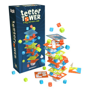 Teeter Tower -A Dicey Dexterity game