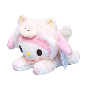 Veakeqe 1 Pcs Cartoon Plush Stuffed Animal, Lovely Plush Dolls,8 Inch Anime Cute Soft Plush Figure Toy, Soothe Kids Girl Fans Toys Gift Bag Filler Birthday Gift For Kids (Pink)