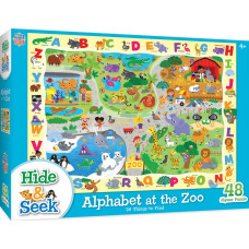 Alphabet at the Zoo 48 pc