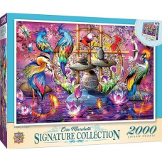 Baby Fanatic Masterpieces 2000 Piece Jigsaw Puzzle For Adults, Family, Or Kids - Fantasy In Flight - 39"X27"
