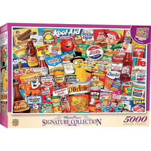 Baby Fanatics Masterpieces 5000 Piece Jigsaw Puzzle For Adults, Family, Or Kids - Mom'S Pantry - Manufacturer Defect - 40"X60"