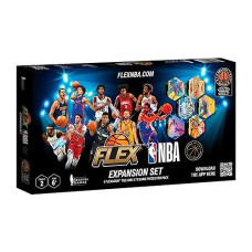 Flex Nba Tcg Game | Series 2 Expansion Set | Includes 1 Flexagon Player Tile And 3 Fx Game Tiles | For Ages 6 Years +