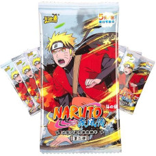 Aw Anime Wrld Ninja Cards Booster Box - Official Anime Ccg Collectable Playing/Trading Card Pack - Tier 1 - (Shadow 10 Packs)