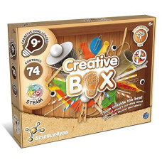 Science4You Creative Box - Montessori Learning Activities + 9 Creative Kids� Games + 74 Contents, Montessori Sensory Toys For Kids, Stem And Asmr Gifts, Arts, Crafts For Boys And Girls Ages 6-8+