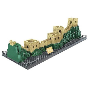 Apostrophe Games Great Wall Of China Building Block Set (1407 Pieces) China'S Great Wall Famous Landmark Series - Architecture Model For Kids And Adults