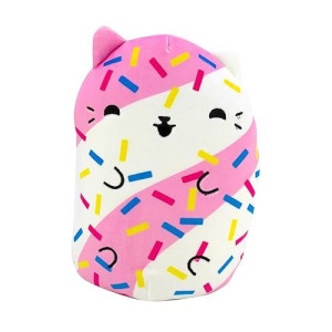 Cats Vs Pickles - Jumbo - Pawberry Twist - 8" Super Soft And Squishy Bean-Filled Weighted Stuffed Animals - Great For Kids, Boys, & Girls - Collect As Desk Pets, Fidget Toys, Or Sensory Toys. (V1068)