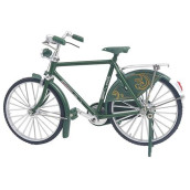Ailejia Vintage Metal Bicycle Ornaments Desktop Mini Retro Style Alloy Classical Bike Toy Figurines Bike Home Decoration For Children Toys Gifts (Men'S Bike Green)