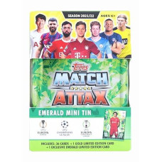 Toynk 2021/22 Topps Uefa Champions League Attax Mini Tin | 36 Cards + Emerald