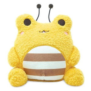 Cuddle Barn Plushgoals - Bumble Wawa Super Soft Cute Kawaii Froggie Dressed As Bee Collectible Stuffed Animal Plush Toy, 9 Inches