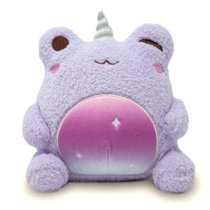 Cuddle Barn Plushgoals - Fairy Uni-Wawa Super Soft Cute Kawaii Froggie Dressed As Magical Fairy Unicorn Collectible Stuffed Animal Plush Toy, 9 Inches
