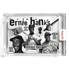 Topps Project70 card 503 1956 Ernie Banks by Don c