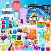 Science Kit For Kids,60 Science Lab Experiments,Scientist Costume Role Play Stem Educational Learning Scientific Tools,Birthday Gifts And Toys For 4 5 6 7 8 9 10-12 Years Old Boys Girls Kids