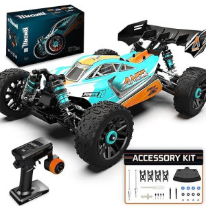 Amoril 1:14 Fast Rc Cars For Adults,Top Speed 70+Kmh Hobby Remote Control Car, 4X4 Monster Truck Racing Buggy,Electric Vehicle Toy Gift For Kids With Oil-Filled Shocks,Upgraded Powder Gear Parts