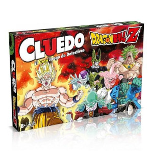 Winning Moves - Cluedo Dragon Ball Z - Mystery Board Games The Whole Family, Spanish Version