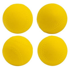 Franklin Sports Xt Batting Tee Replacement Foam Baseballs For Kids + Toddlers - Toy Baseball + Teeball For Boys + Girls, Yellow
