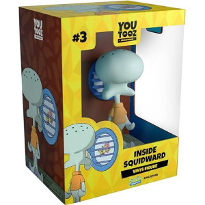 Inside Squidward Vinyl Figure, 4 Squidward Collectible, Based On Internet Meme Sinking Feeling - Youtooz Spongebob Collection On Tv Cartoon Series